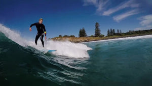 6’6 MF Beastie Funboard - Midlength Foam board - Sky Blue