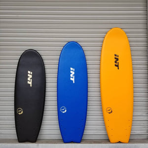 INT Quad Bird - Sustainable soft top with Futures fin boxes 5'10 & 6'6