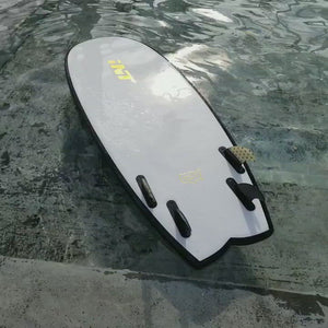 INT Quad Bird - Sustainable soft top with Futures fin boxes 5'10 & 6'6